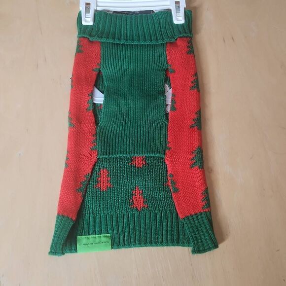 Peanuts Christmas Snoopy dog sweater size M - Picture 2 of 3